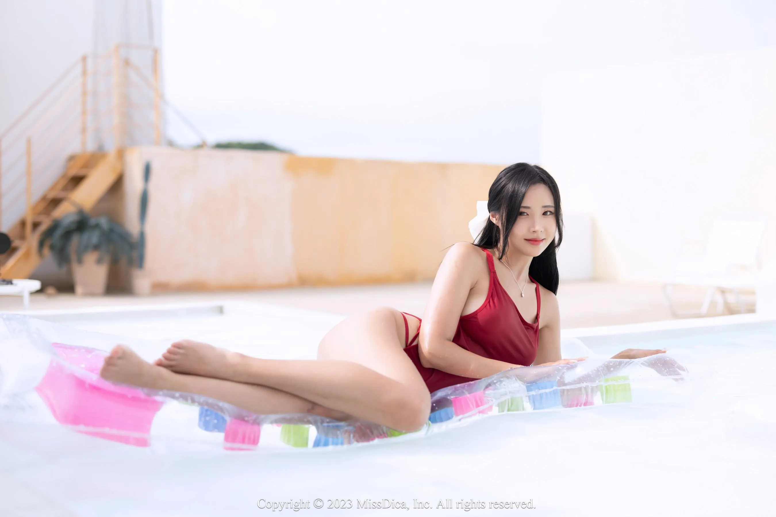 Habin 하빈 – NO.14 Habin’s Rooftop Poolside Fantasy [104P]插图6